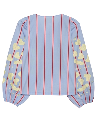Sissel Edelbo - Elisabeth Top - Bluebell Stripes